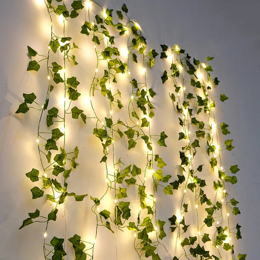 3m LED String Lights for Home Wedding Party Hanging Garland Artificial Flower