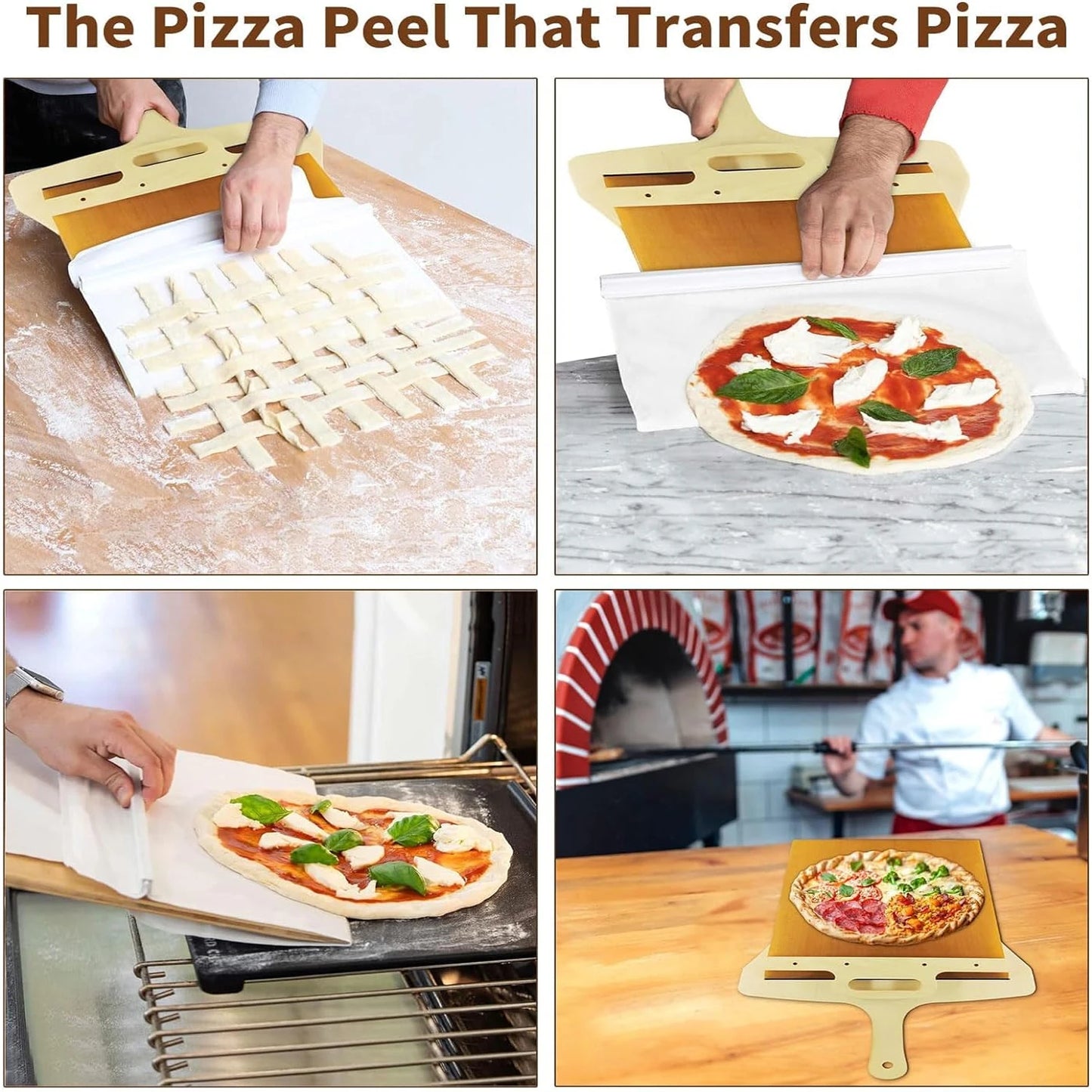Sliding Pizza Peel Shovel Storage Board