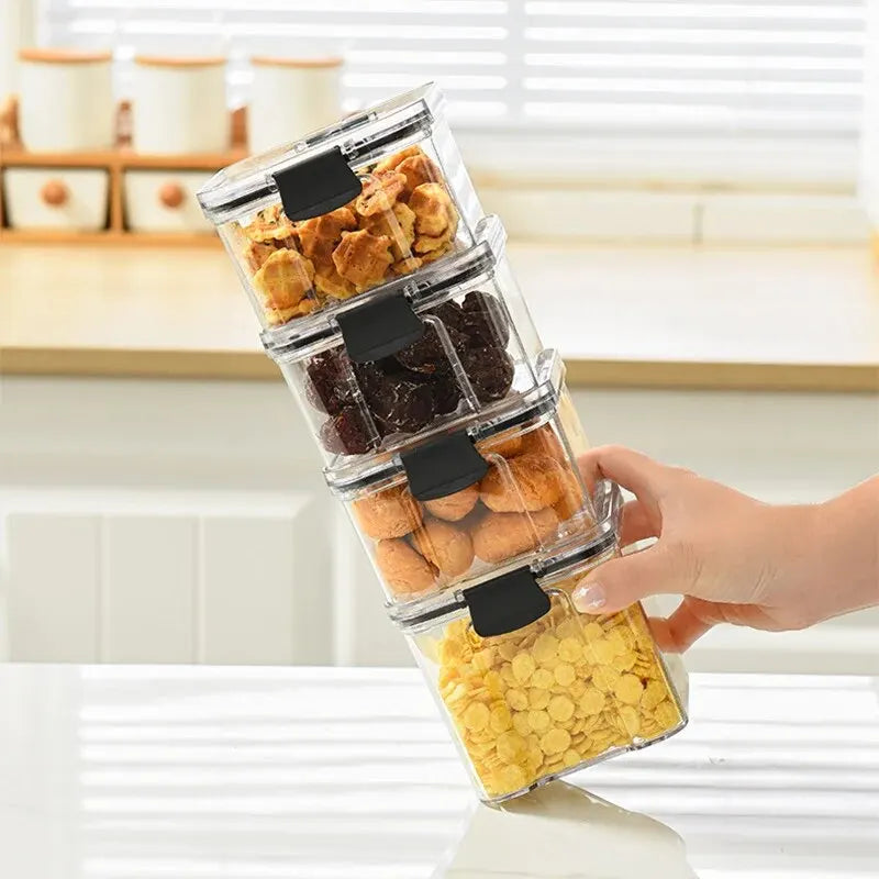 Kitchen Multigrain Snack Sealed Storage Box
